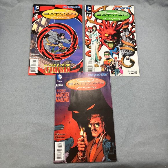 Batman Incorporated DC Comic Book Lot of 9 Asst Issues 2011-13 Grant Morrison - Picture 3 of 5